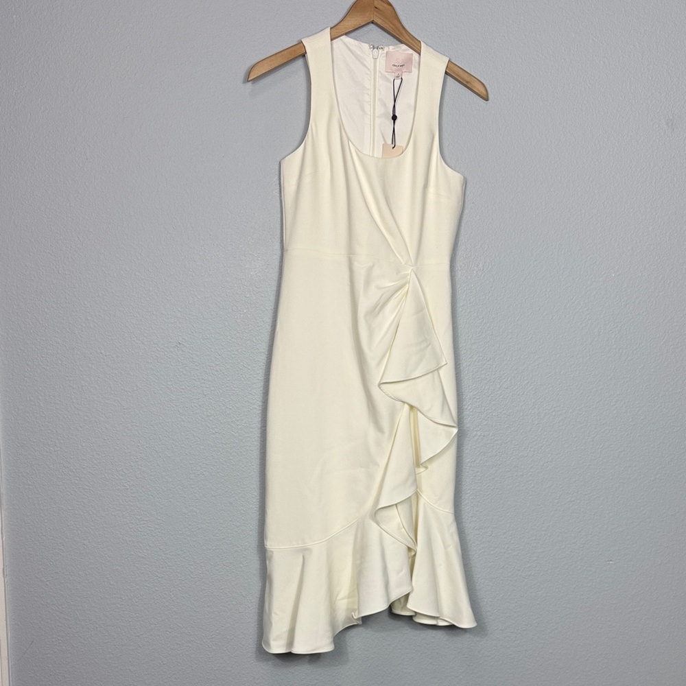 NWT Cinq A Sept 5a7 Angela Ruffle Dress